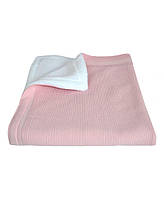 Дитячий плед з плюшем Рожевий ТМ ПРОВАНС