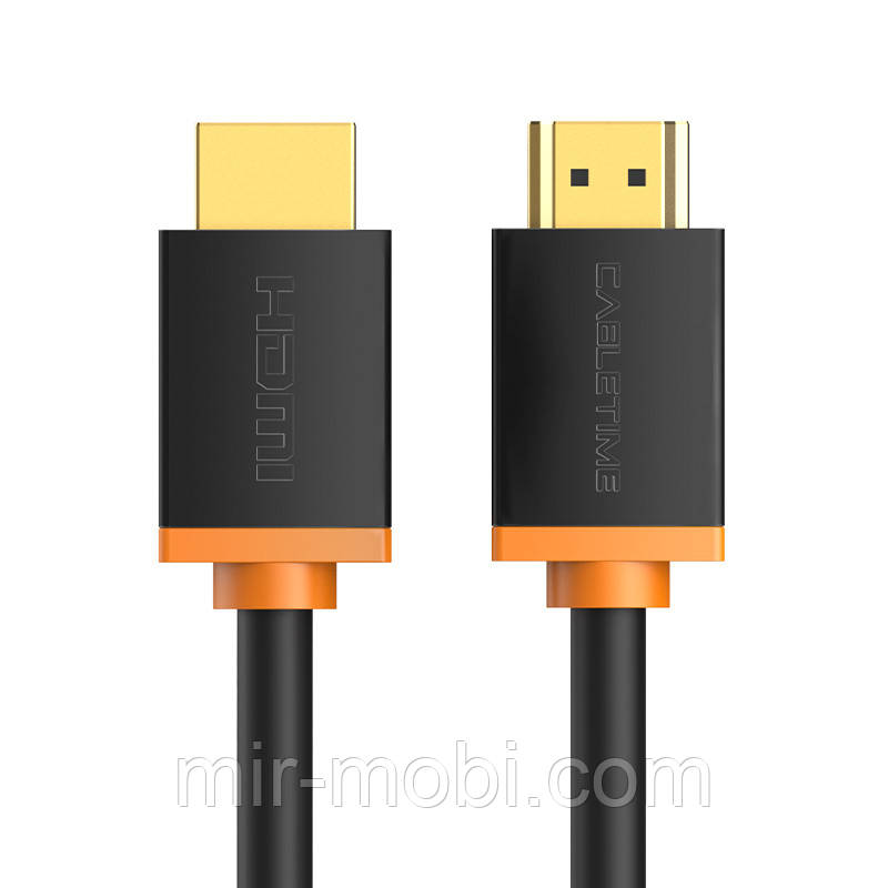 Відео кабель CableTime HDMI (M) - HDMI (M), 2.0V, 30-28AWG, 4K/60Hz, 5 м (CH23P)