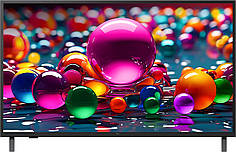 Телевізор LG 43" 4K — Smart WebOS, чорний