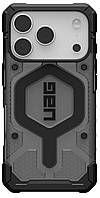 Чохол UAG Pathfinder Clear MagSafe для iPhone 17 Pro, Ash/Black