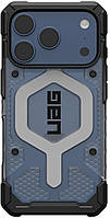 Чохол UAG Pathfinder Clear MagSafe для iPhone 17 Pro, Ice/Silver
