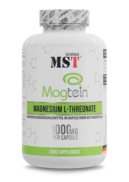 Магній  L-треонат MST® Magnesium L-Threonate 120 капсул, фото 1