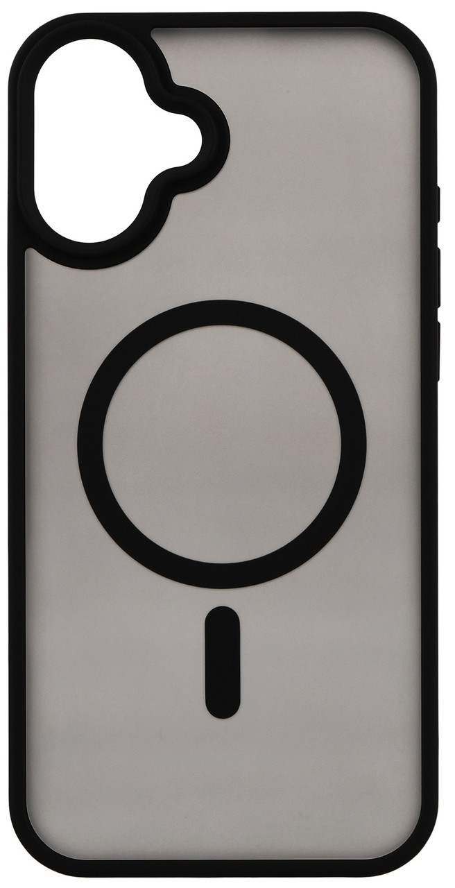 Чехол 2E Basic Soft Touch — для iPhone 16 Plus, MagSafe, чёрный