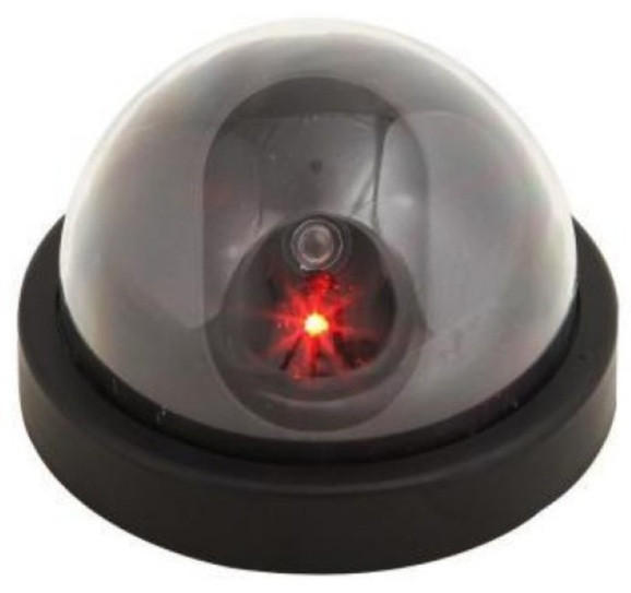 Муляж камери відеоспостереження з миготливим червоним світлодіодом, фото 1