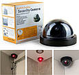 Муляж камери відеоспостереження з миготливим червоним світлодіодом, фото 3