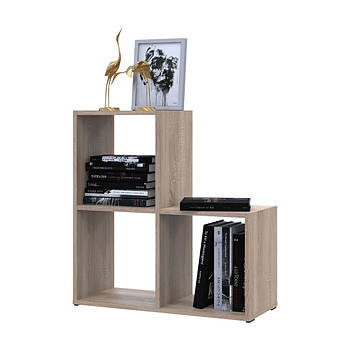 Стелаж Doros Степ 2х2 Дуб сонома відкритий 69х28.8х71.4 DRS-011762 (41516155)