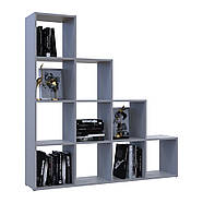 Стелаж Doros Степ 4х4 Сірий відкритий 136.2х28.8х140.7 DRS-011772 (41516179), фото 5