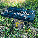 Мангал валіза на 6, 8, 10, 12 шампурів 2 мм + 6 шампурів, фото 2