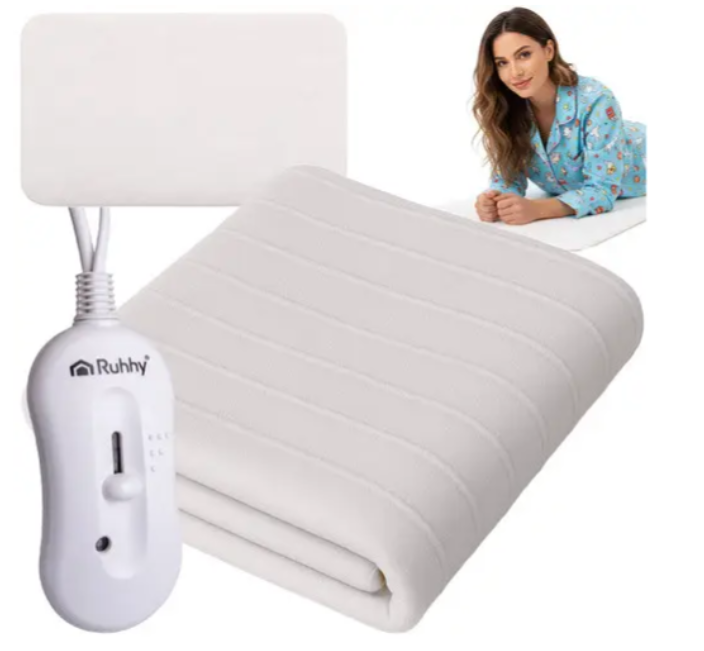 Простирадло електричне 150x80 см Ruhhy 26201 Електричне простирадло з підігрівом електропростирадло Електропростирадло, фото 1
