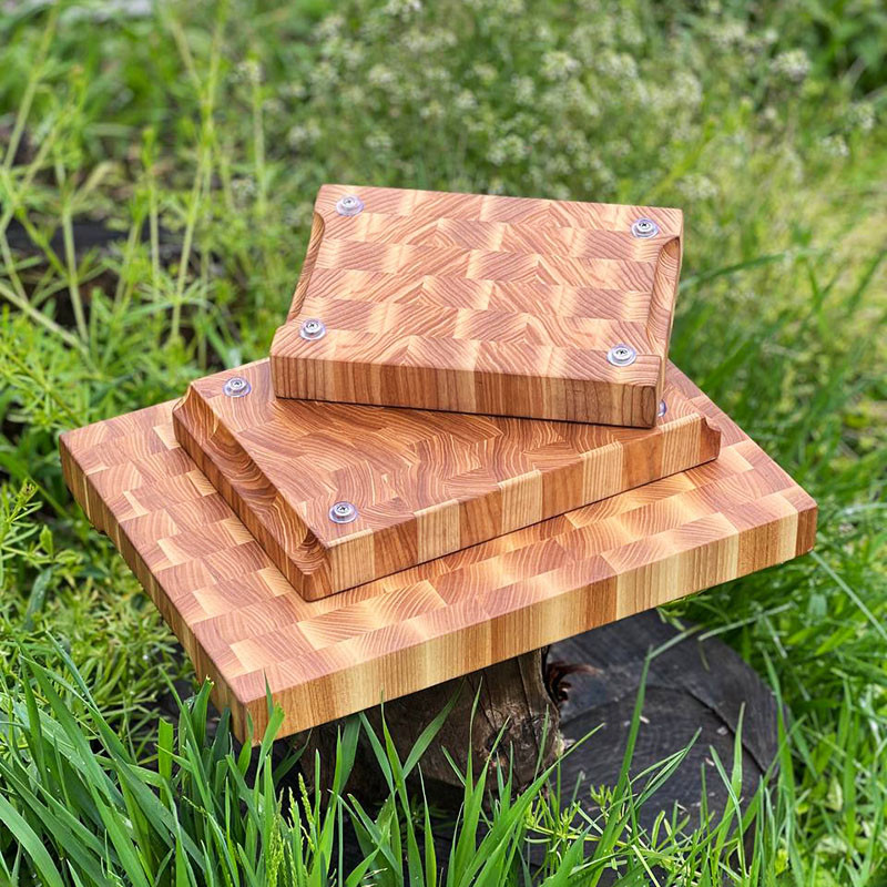 Дошка для нарізання 30x20 см + Дуб з рамкою ясеня, фото 1