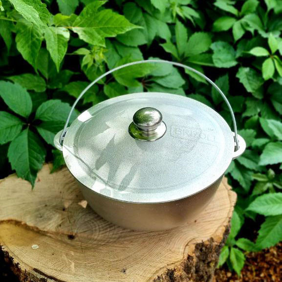 Казан алюмінієвий преміум 8л, фото 1