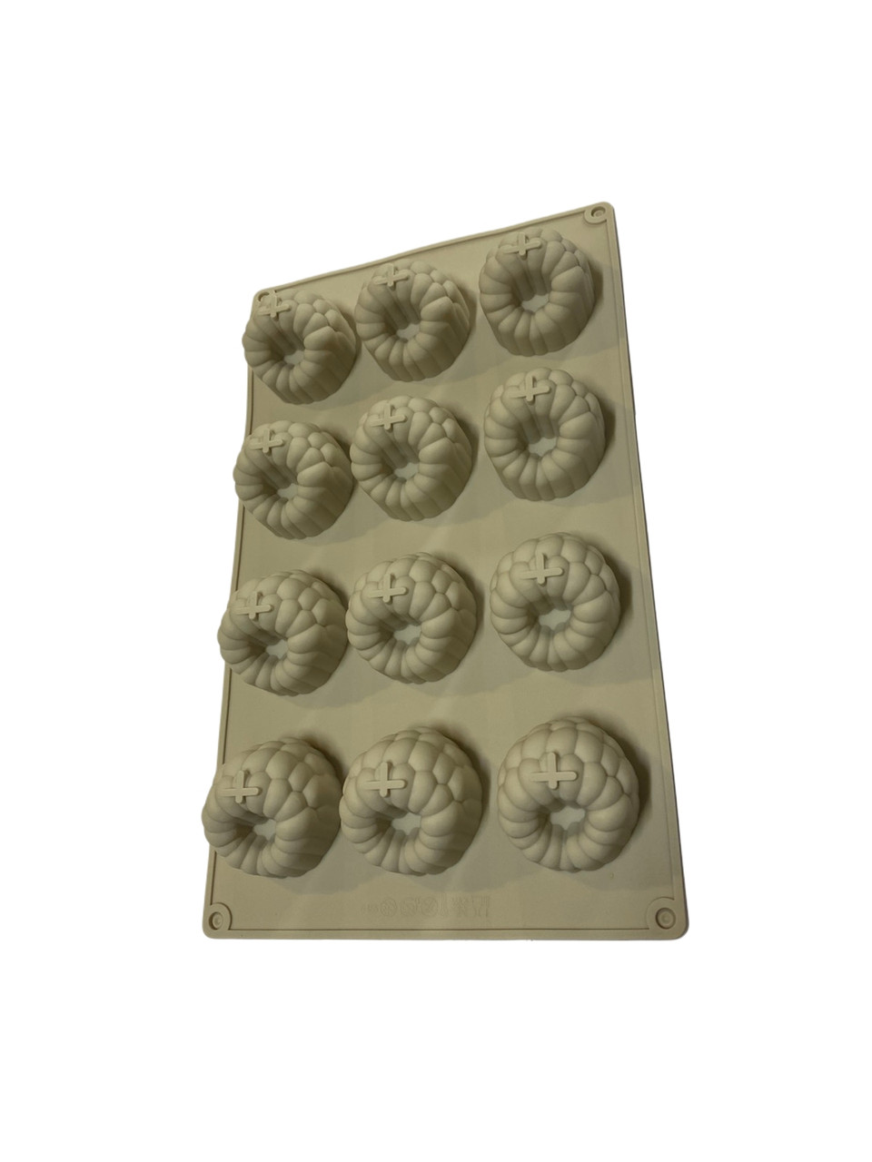 Форма силіконова для євродесертів Малина із 12 шт., фото 1