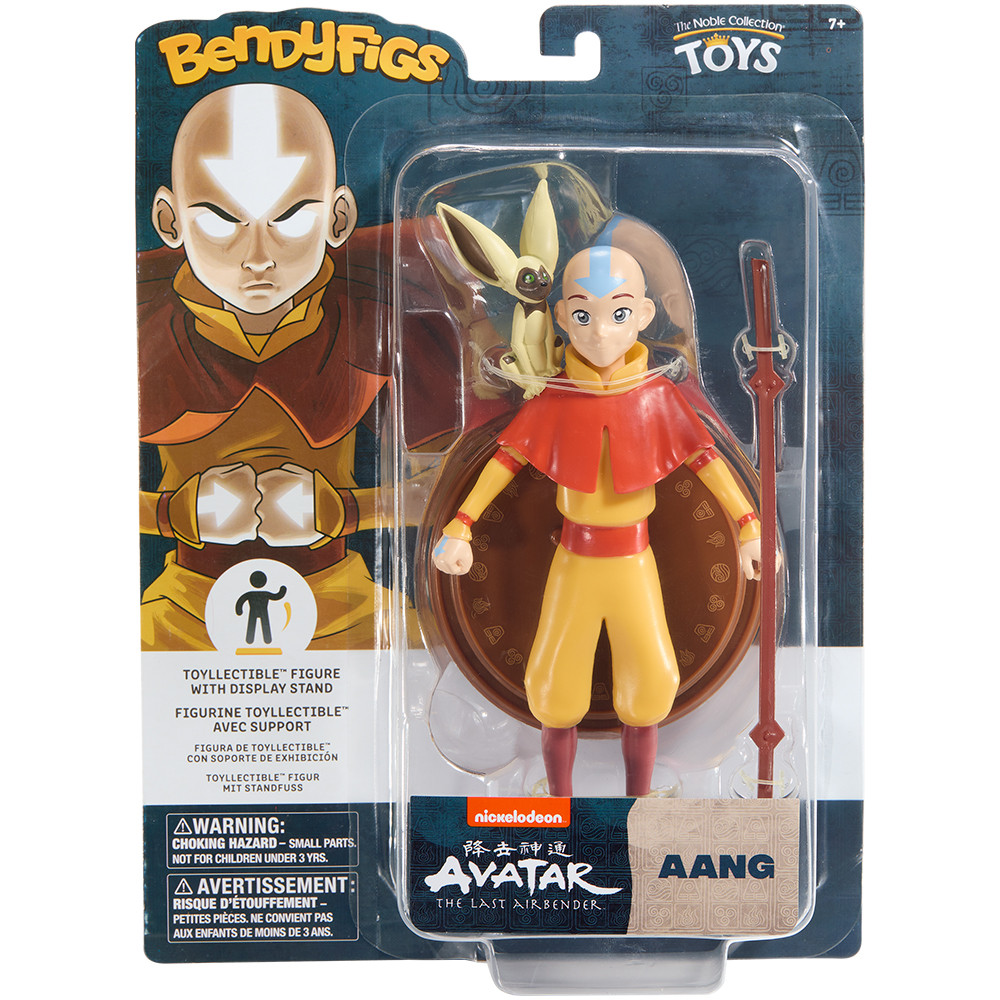 Фігурка AVATAR THE LAST AIRBENDER Aang Bendyfig (Аватар: Останній маг повітря), фото 1