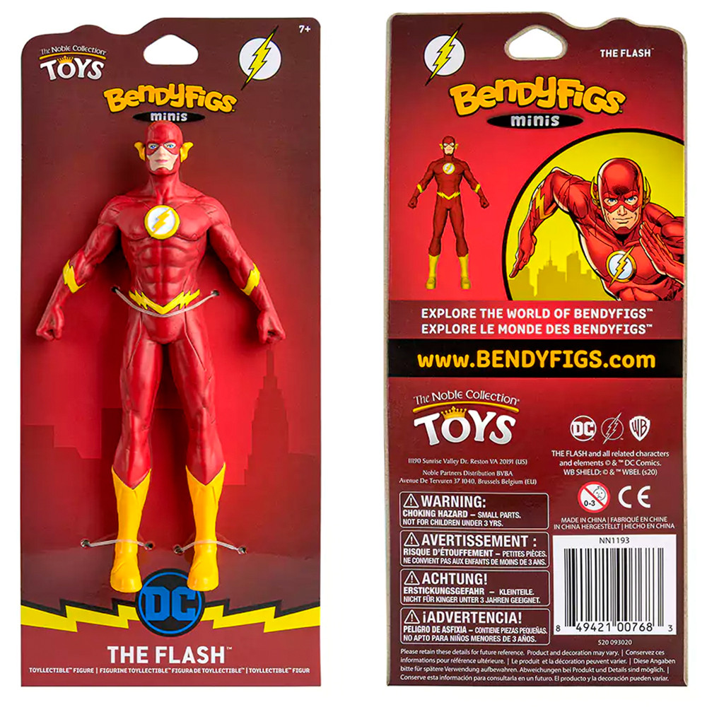 Фігурка DC COMICS Flash Mini Bendyfig (Флеш), фото 1