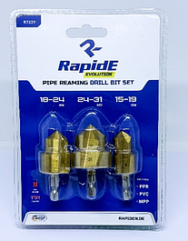 Свердла східчасті RapidE для поліпропіленових труб