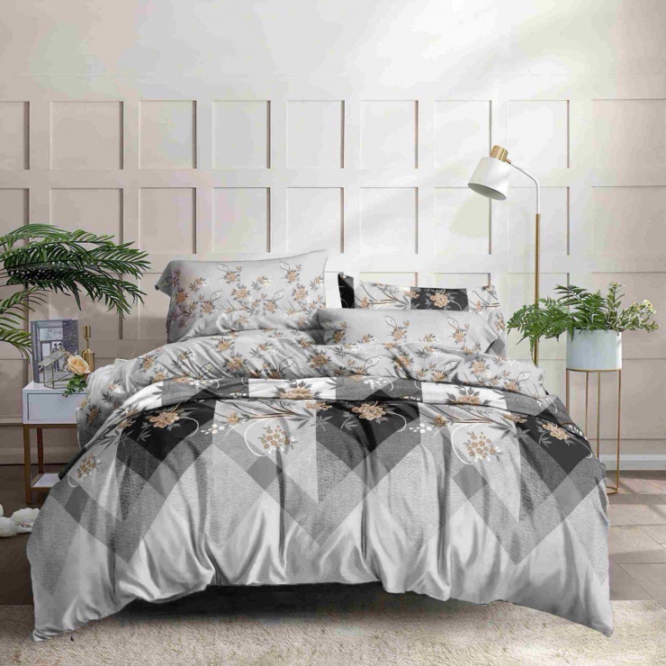 Білизна постільна полуторний розмір  тканина бязь 150х215 см Комплект постільний, фото 1