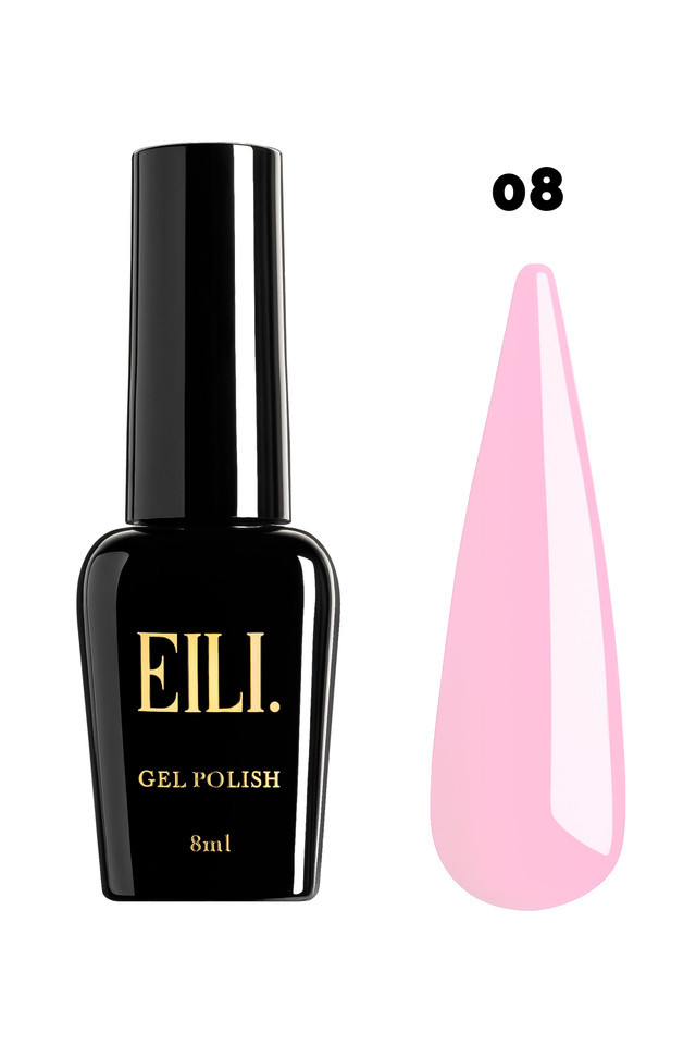 Гель-лак для покриття нігтів EILI, 8 мл №008 – Професійне покриття для ідеального манікюру, фото 1