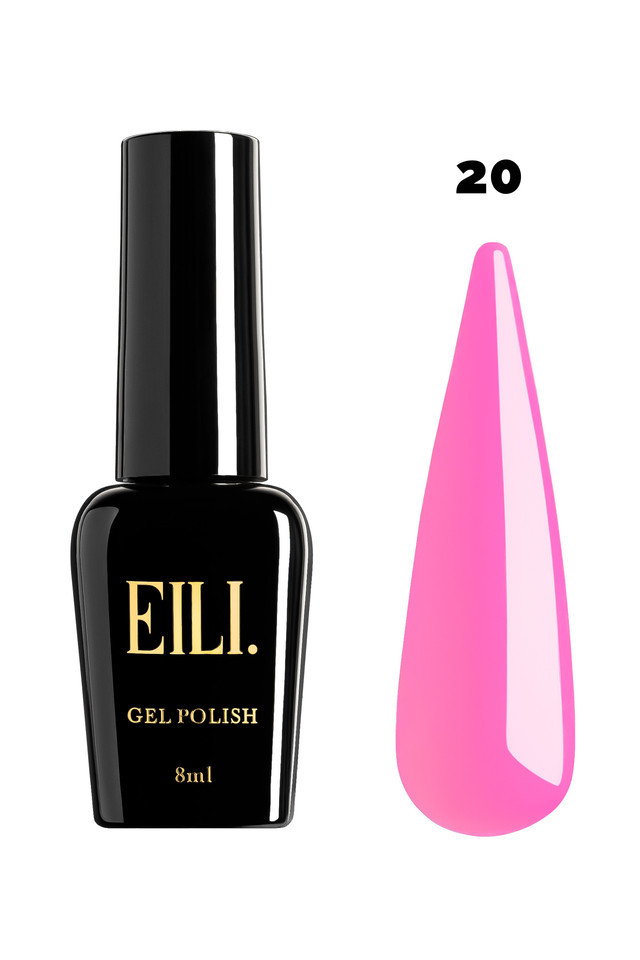 Гель-лак для покриття нігтів EILI, 8 мл №020 – Професійне покриття для ідеального манікюру, фото 1