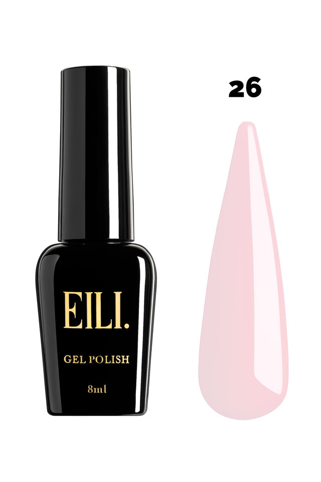 Гель-лак для покриття нігтів EILI, 8 мл №026 – Професійне покриття для ідеального манікюру, фото 1