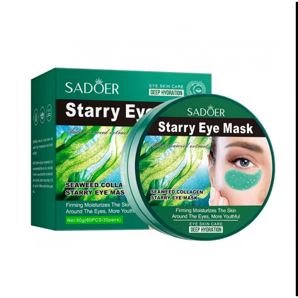 Патчі під очі Sadoer з екстрактом морських водоростей, фото 1