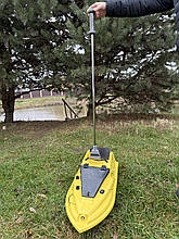 Палиця для кораблика "Покльовочка" 106см сіра гачок 8см