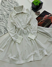 Сукня в горох для дівчинки Сюзана, софт розміри 116-164, фото 5