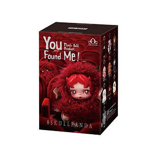 Pop Mart Skullpanda You Found Me! Series Plush Doll Pendant. blind box. рандомка