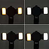 Монопод, трипод для селфі та фотографування 4 в 1 XO SS24 Bluetooth, чорний, фото 3