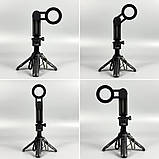 Монопод, трипод для селфі та фотографування 4 в 1 XO SS24 Bluetooth, чорний, фото 5