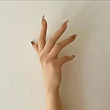 Еластичні рукавиці з нігтями, імітація жіночої руки, фото 5
