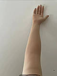 Эластичные рукавицы с ногтями, иммитация женской руки, фото 5