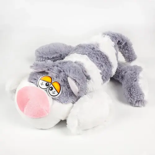 Кіт Лізун М'яка іграшка великі очі 13×34×39 см. ТМ Попелюшка (ZL511), фото 1