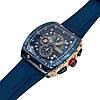 Чоловічий кварцовий годинник CURREN 8442 з ексклюзивним дизайном синього циферблата, водонепроникний, хронограф, фото 5