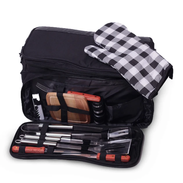 Сумка холодильник із набором для пікніка 10.5 л Скаут Kamille KM-0719, фото 1