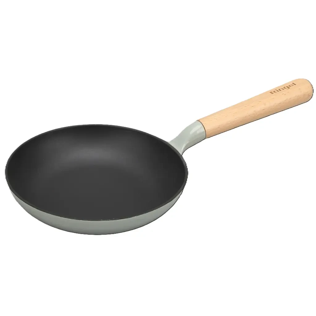 Сковорідка Ringel PrimaVera чавунна 24 см без кришки (RG-1147-24 ci), фото 1
