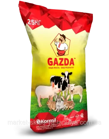 2620 Премікс GAZDA УНІВЕРСАЛ ДЛЯ НЕСУЧОК 5%, фото 1