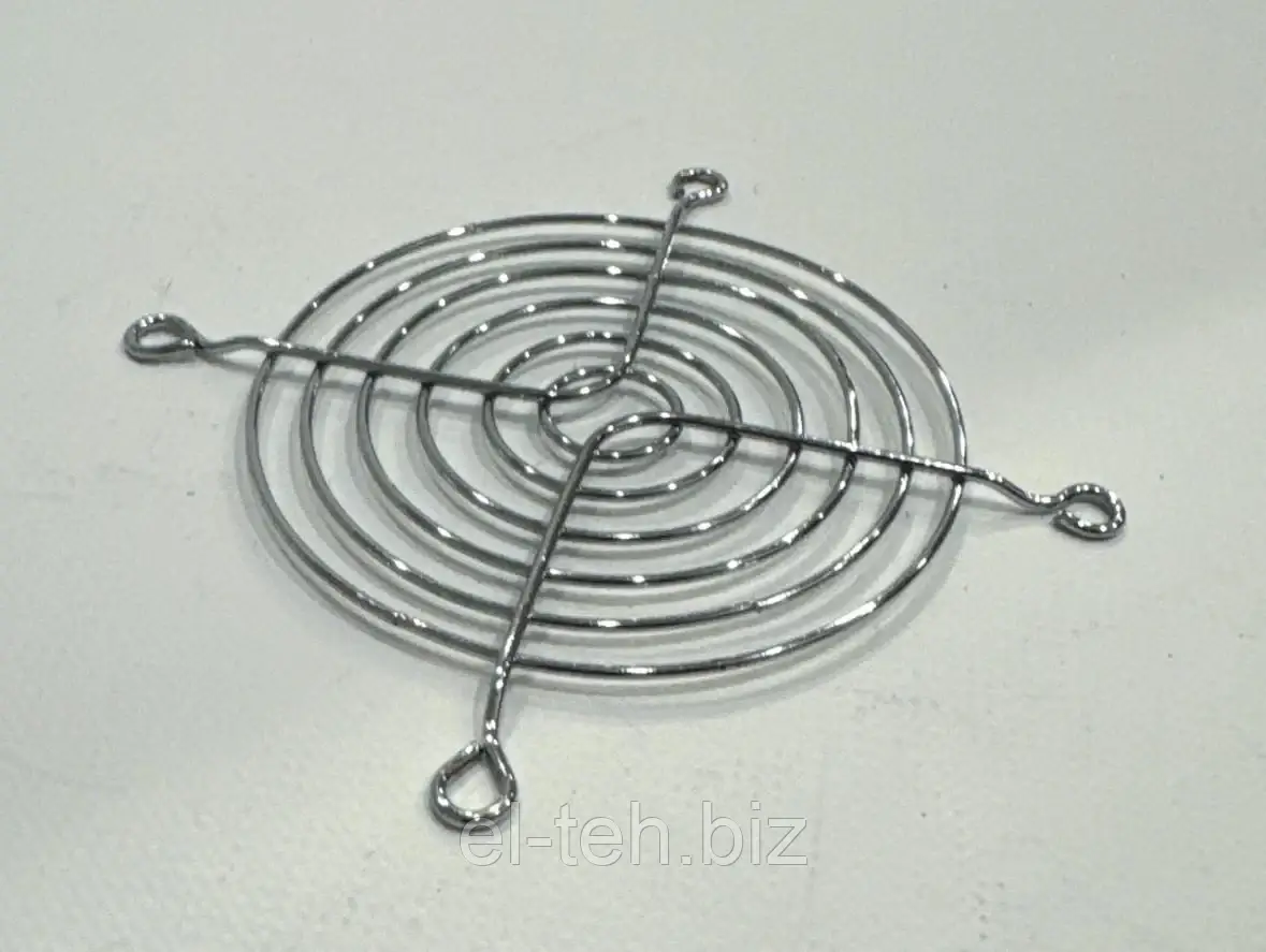 Металева решітка для вентилятора 90х90мм, фото 1