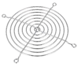 Металева решітка для вентилятора 120х120мм, фото 3