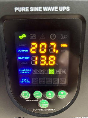 Гібридне ДБЖ/інвертор Pulsepad SMART SINUS PRO 2500, фото 3