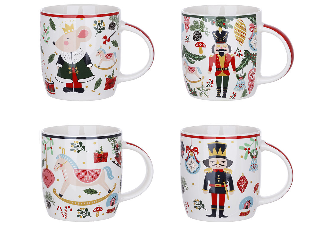 Кружка Веселих свят 360мл,  порцеляна