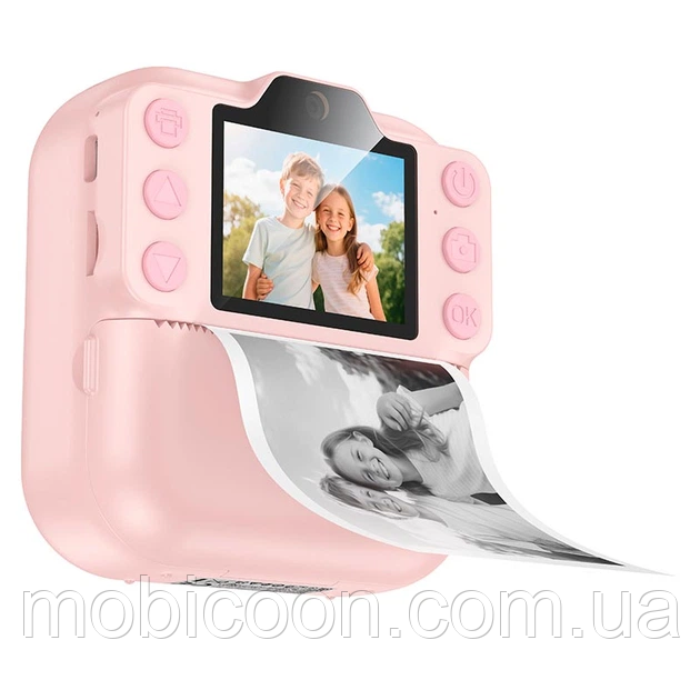 Фотоапарат дитячий з друком фото HOCO DV211 Dual camera children printing camera, фото 1