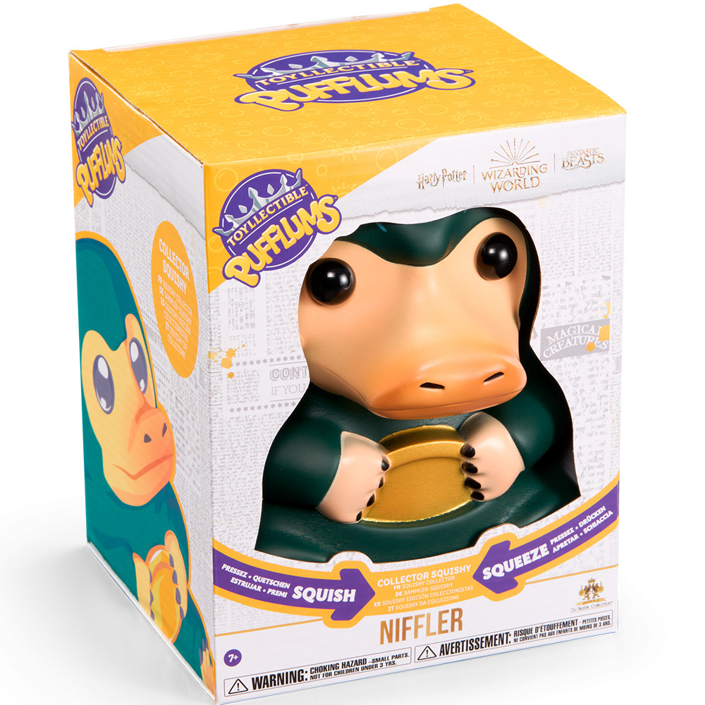 Іграшка антистрес FANTASTIC BEASTS Niffler Pufflums сквіш (Фантастичні звірі), фото 1