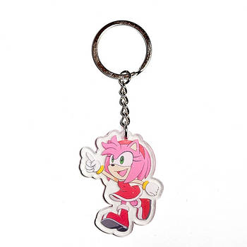 "Емі Роуз" брелок акриловий двосторонній з уф-друком