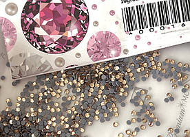 Стрази SS 8 ніжно персикові  ( 2,4 мм) гарячоі фіксації, термоклеєві Premium MC CRYSTAJS 1440 штук