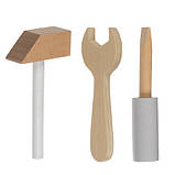 Дитяча майстерня з інструментами Kruzzel 24758  дерев’яна майстерня для хлопчика, фото 7