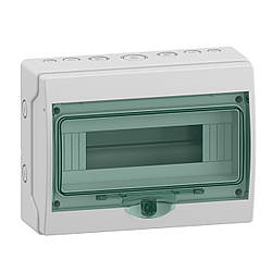 Модульний щит, Mureva, IP65, 1х12 модулів, без клемного блоку, Schneider Electric