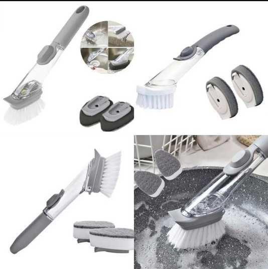 Щітка з дозатором для миття посуду DTMA NJ-233, фото 1