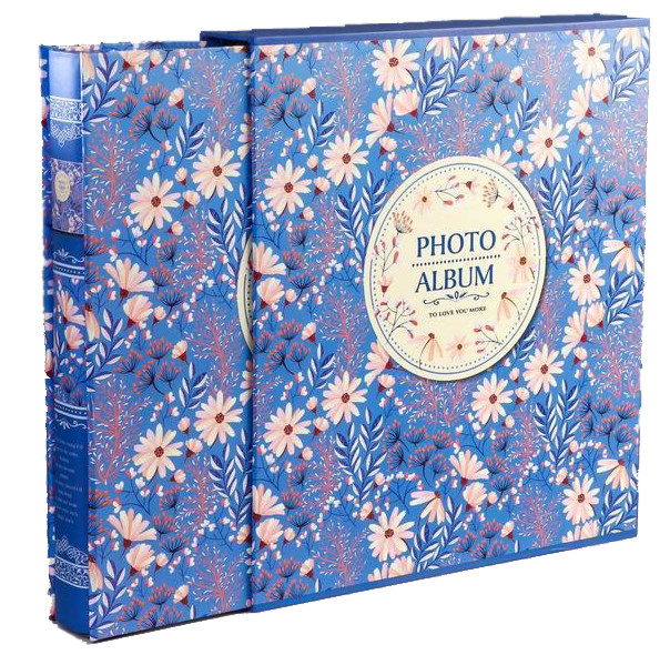 Альбом для фотографій на 500 фото 10х15, фотоальбом №560S, блакитний, фото 1