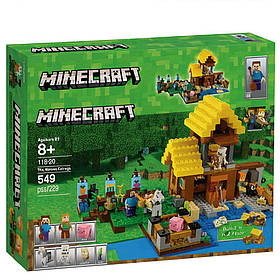 Конструктор Minecraft 11820 The Farm Cottage — 549 деталей, великий набір 8+