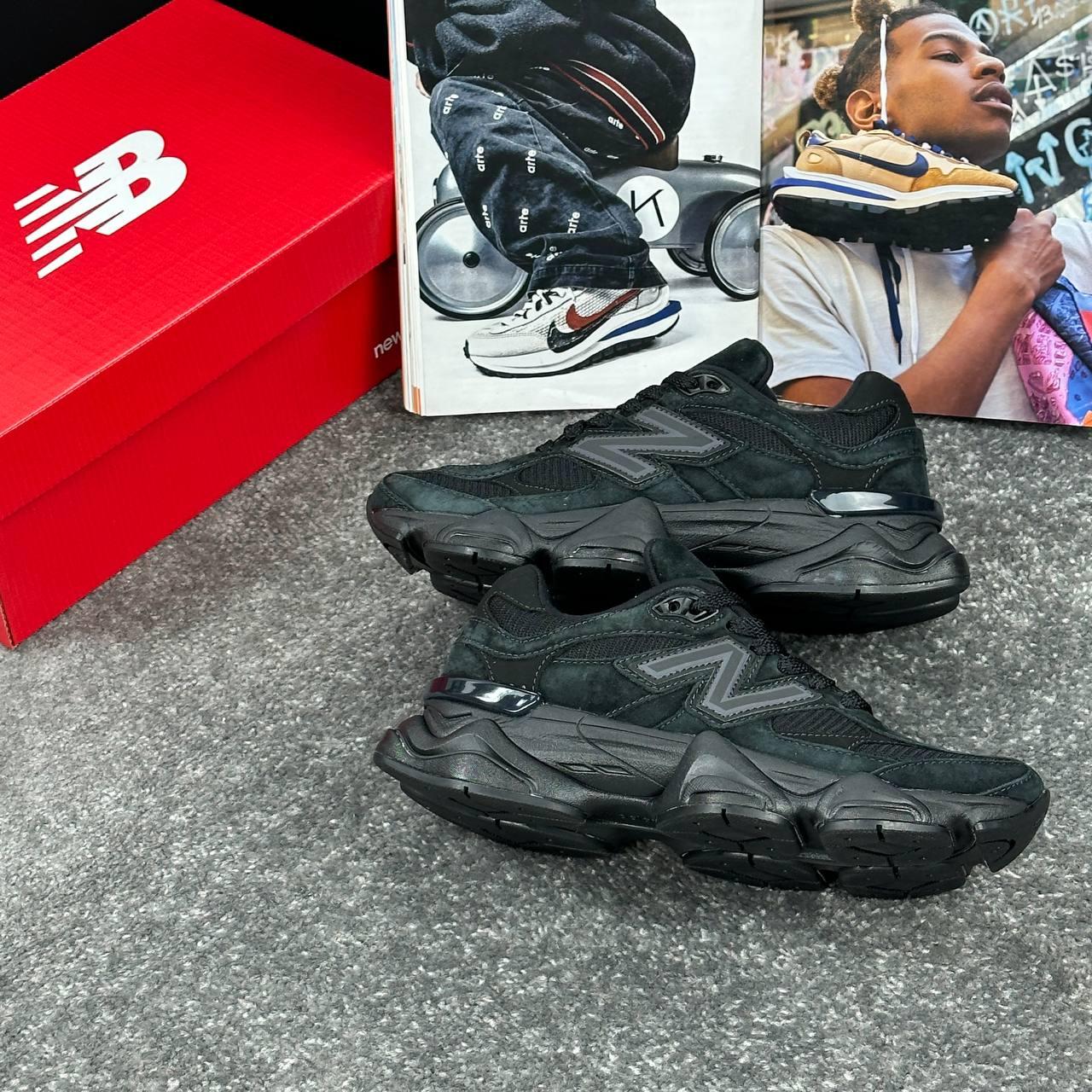New Balance 9060 Black, фото 1
